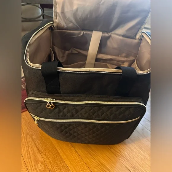 Rolling Travel Duffel Bag with Wheels & Telescoping Handle - Picture 11 of 16